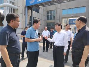 河南省人大常委會原副主任喬新江蒞臨飛天調(diào)研
